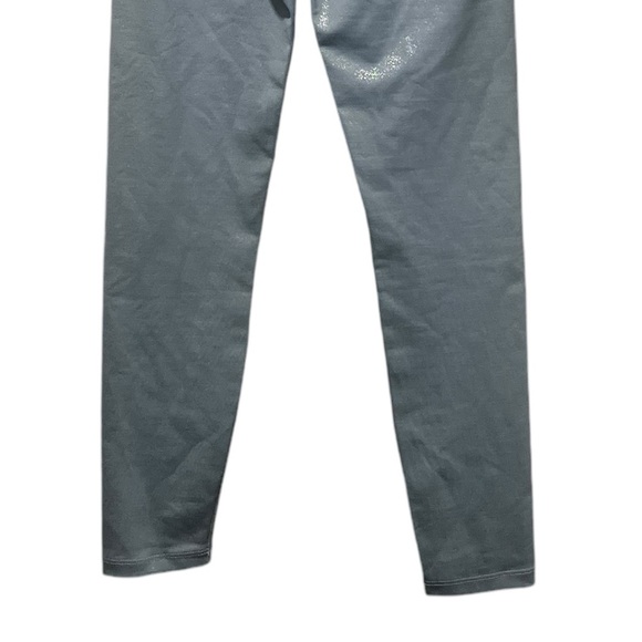 Beyond Yoga Leggings 'Twinkle' High Rise Stone Gray Gunmetal Shimmer Size Smalll - Picture 10 of 12